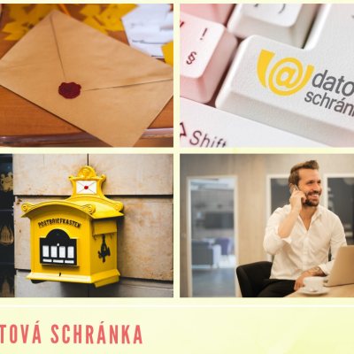 Novitim - Datová schránka - Životopisy - Post mail - Data case - Koláž