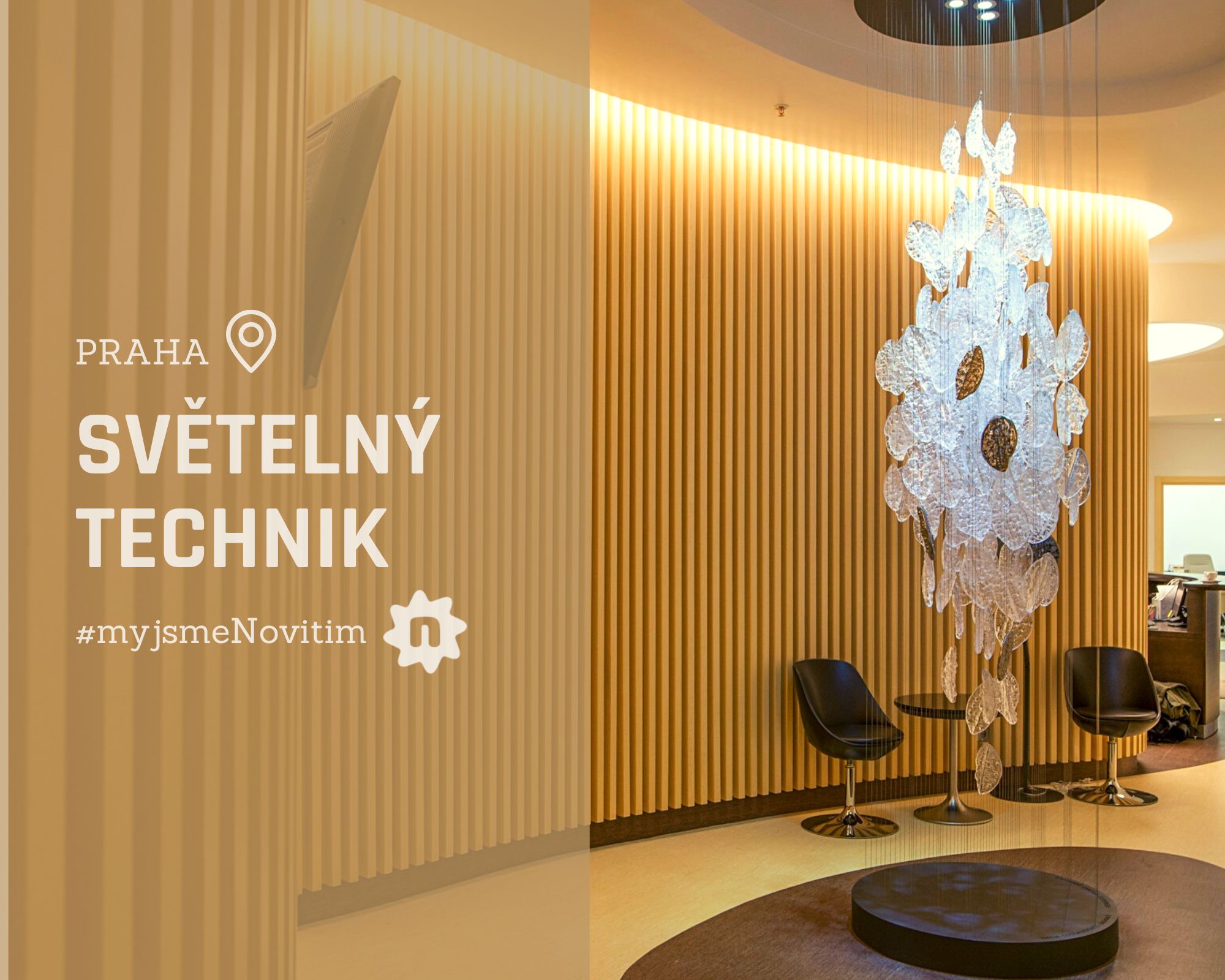 Světelný technik – Praha – až 50.000 Kč, bonusy, 13. plat