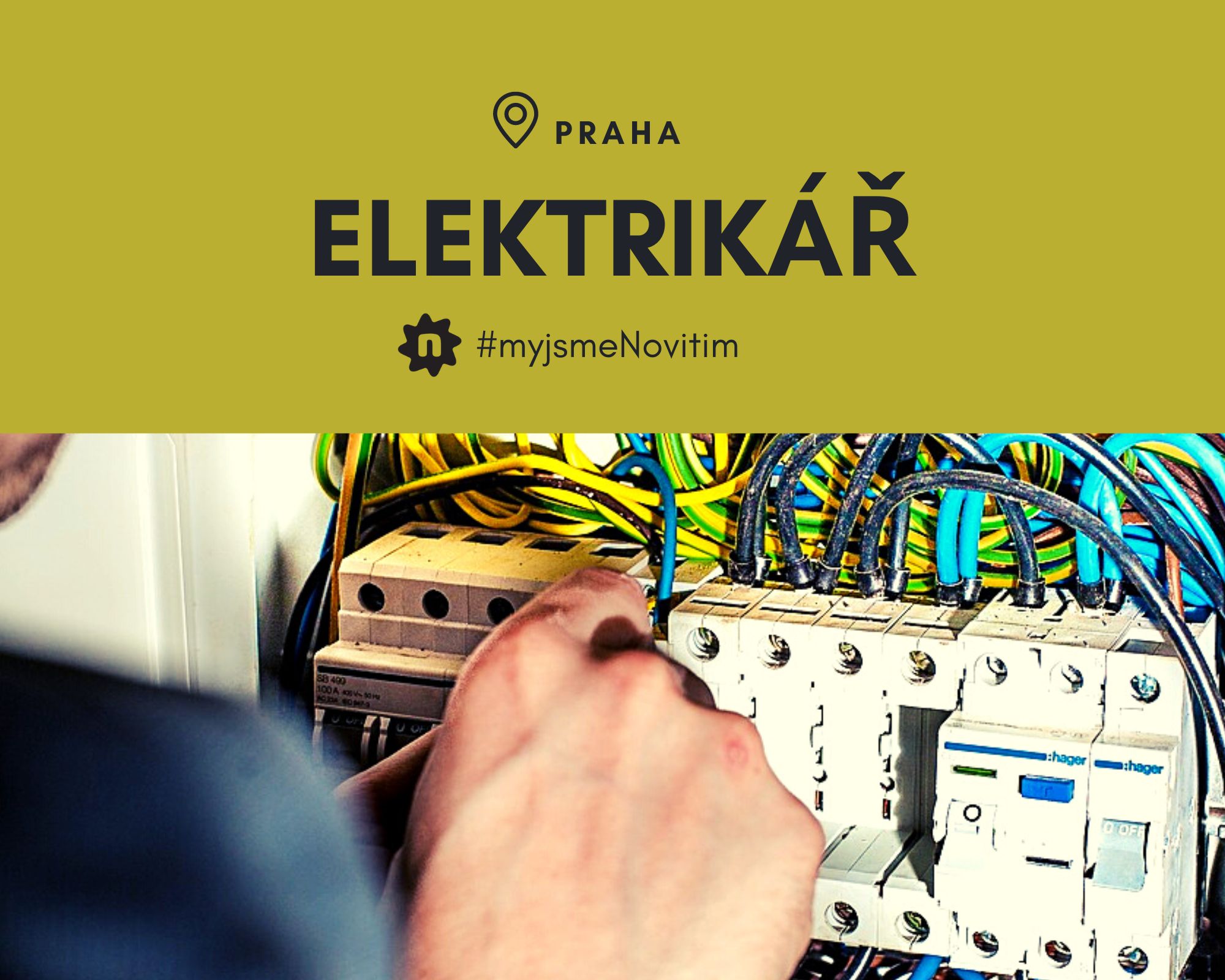 Elektrikář – až 60 000 Kč, náborový příspěvek, i pro absolventy